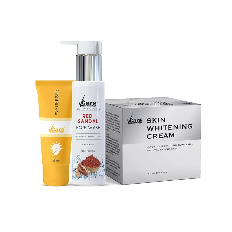 Skin Whitening Combo With Sun Cream and Face Wash.